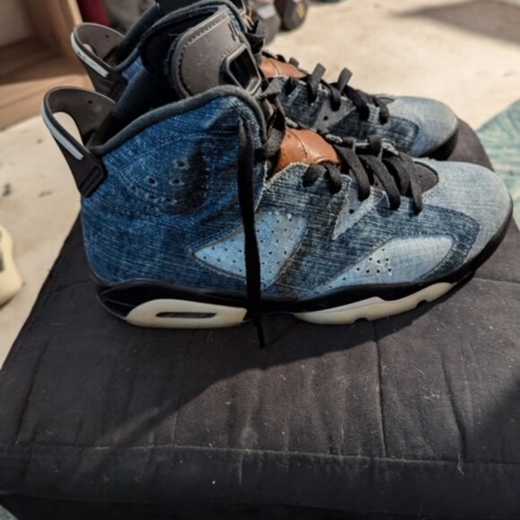 Closer Look at the  Jordan 6 Retro Washed Denim